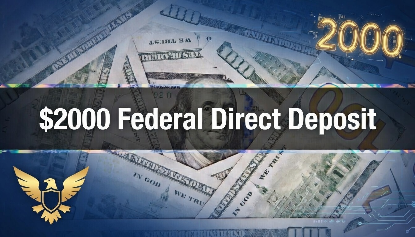 $2000 Federal Direct Deposit Approved for All in February 2026