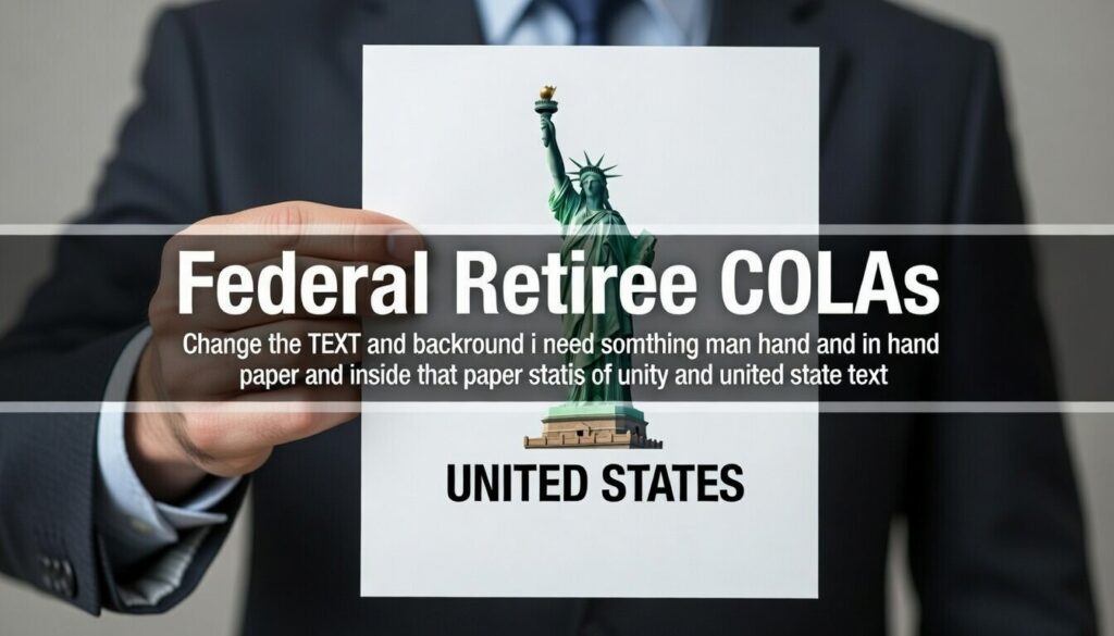 Federal Retiree COLAs Explained