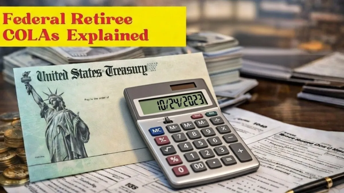 Federal Retiree COLAs Explained