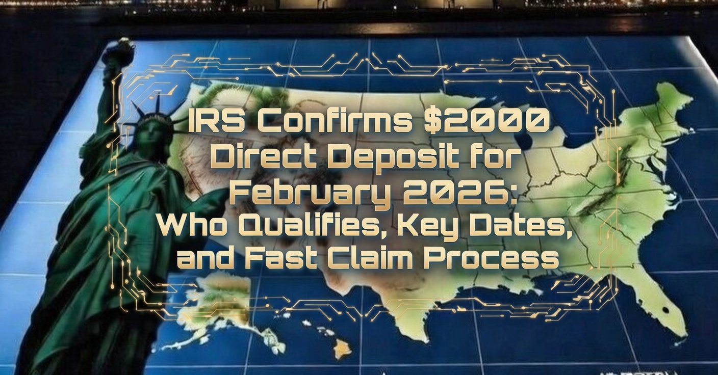 IRS Confirms $2000 Direct Deposit for February 2026