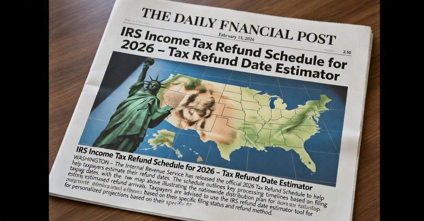 IRS Income Tax Refund Schedule for 2026
