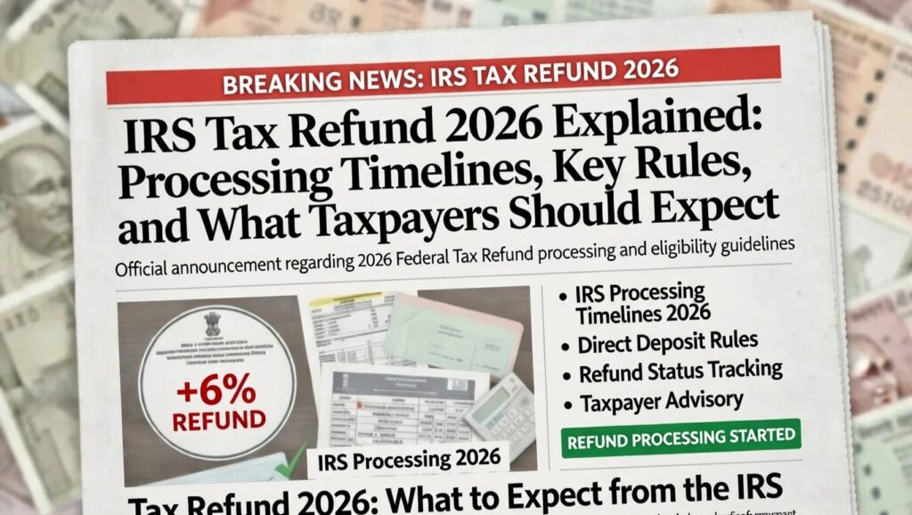 IRS Tax Refund 2026 Explained