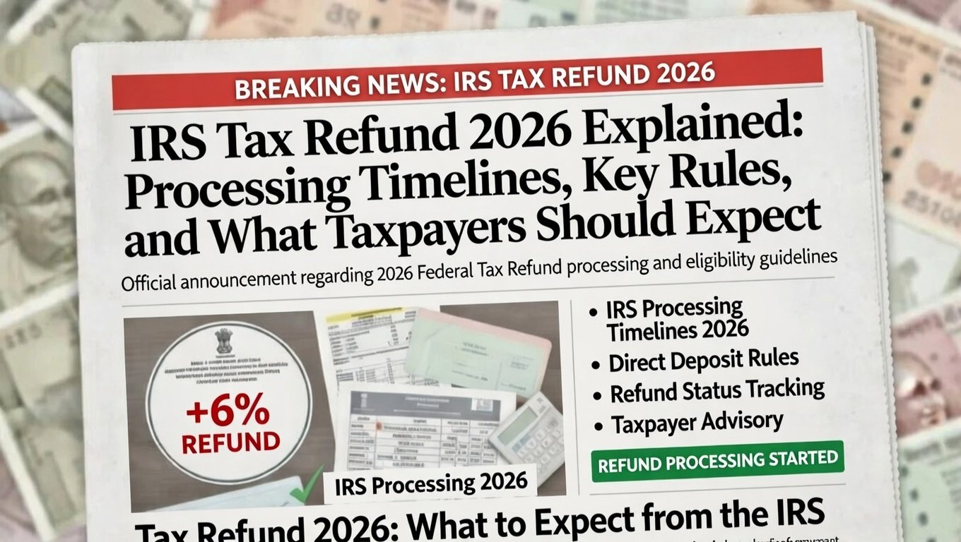 IRS Tax Refund 2026 Explained