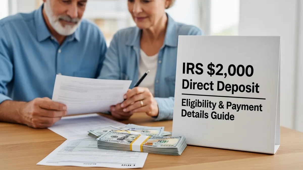 IRS $2,000 Direct Deposit: Eligibility, payment details and guide for beneficiaries